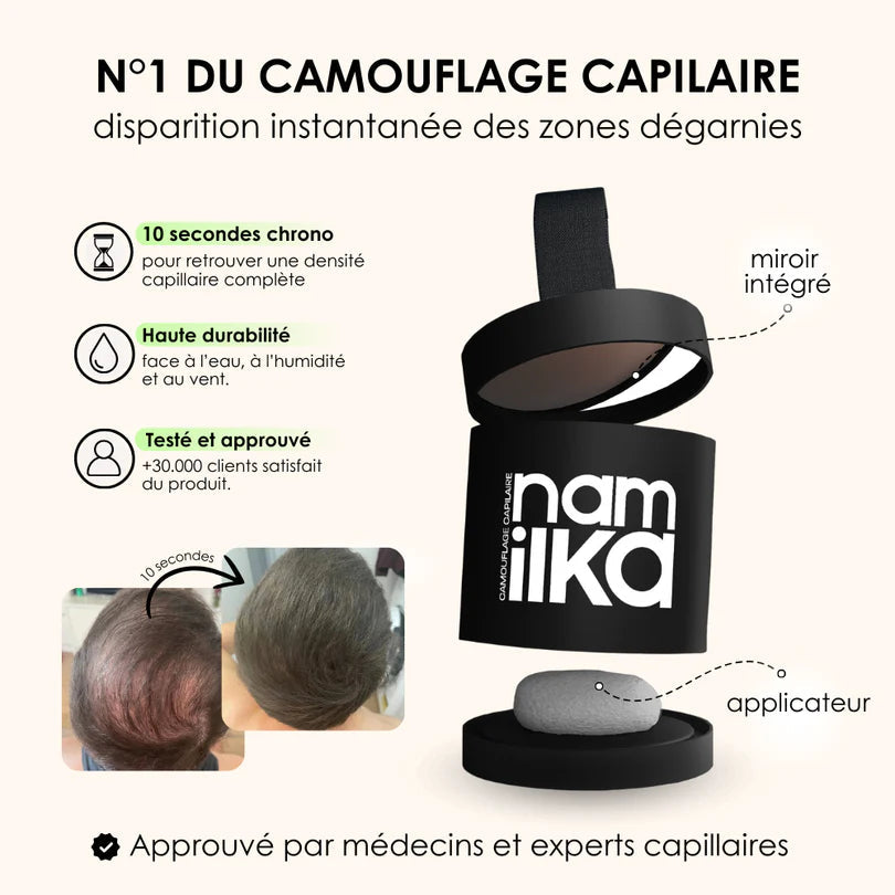 Namilka™ – Des cheveux plus épais, un look plus jeune